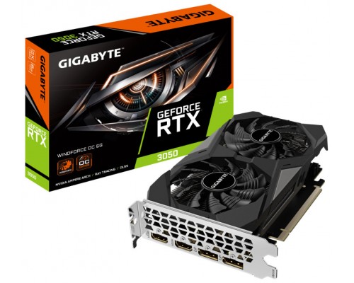 TARJETA GRAFICA GIGABYTE RTX3050 WINF OC 6G